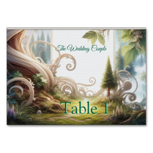 Metaphysische zeitlose spirituelle Fantasy Themes Tischnummer