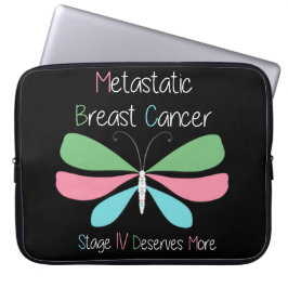 Metastasierter Brustkrebs - Advocacy und Support Laptopschutzhülle