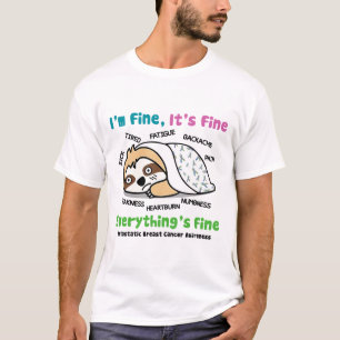 Metastasiertes Brustkrebs Bewusstsein, dass ich gu T-Shirt