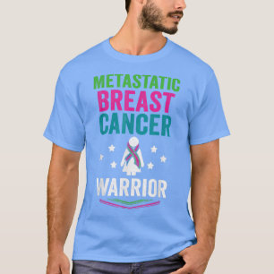 Metastasiertes Brustkrebs-Bewusstsein gegen Krieg T-Shirt