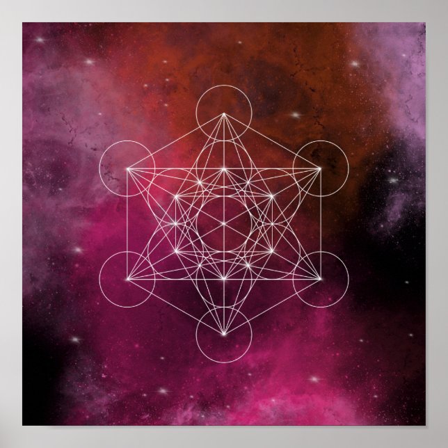 Metatron arcangel zen poster (Vorne)