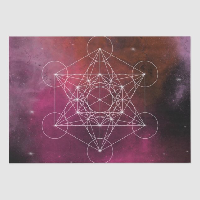 Metatron arcangel zen seidenpapier (Vorderseite)