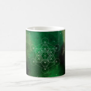 Metatron, Chakra, Zen, heilige Geometrie, Engel Kaffeetasse