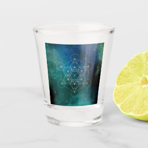 Metatron, Chakra, Zen, heilige Geometrie, Engel, S Schnapsglas