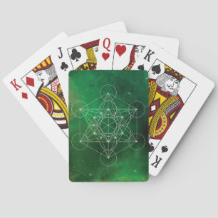 Metatron, Chakra, Zen, heilige Geometrie, Engel Spielkarten