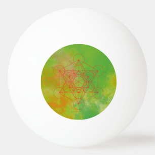 Metatron, Chakra, Zen, heilige Geometrie, Engel Tischtennisball
