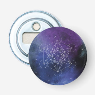 Metatron, Chakra, Zen, heilige Geometrie, Geometri Flaschenöffner