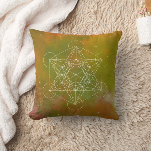 Metatron, chakra,zen,sacred geometric, angel, kissen (Decke)