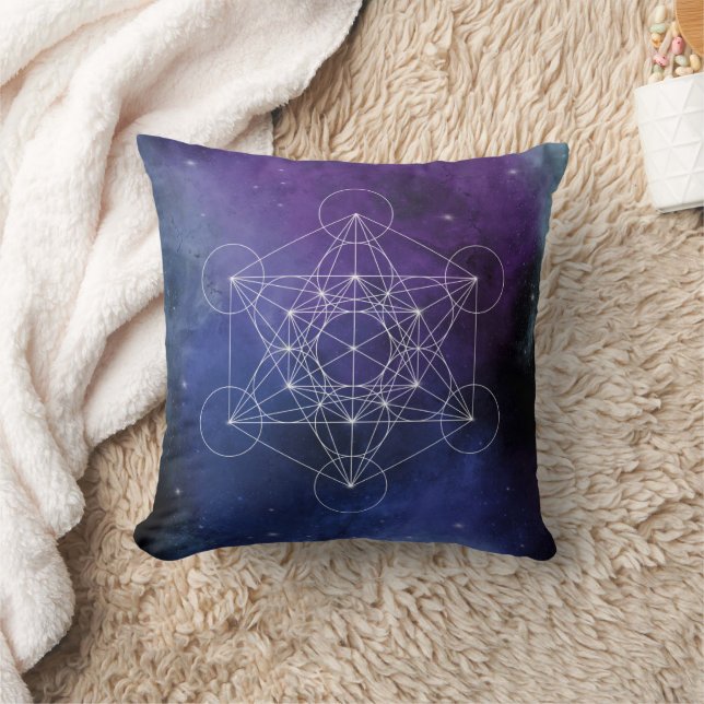 Metatron, chakra,zen,sacred geometric, geometry, kissen (Decke)