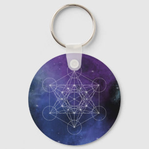 Metatron, Chakra, Zen, sakrale geometrische, geome Schlüsselanhänger