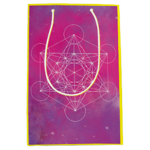 Metatron, Chakra, Zen, sakraler geometrischer, Eng Mittlere Geschenktüte