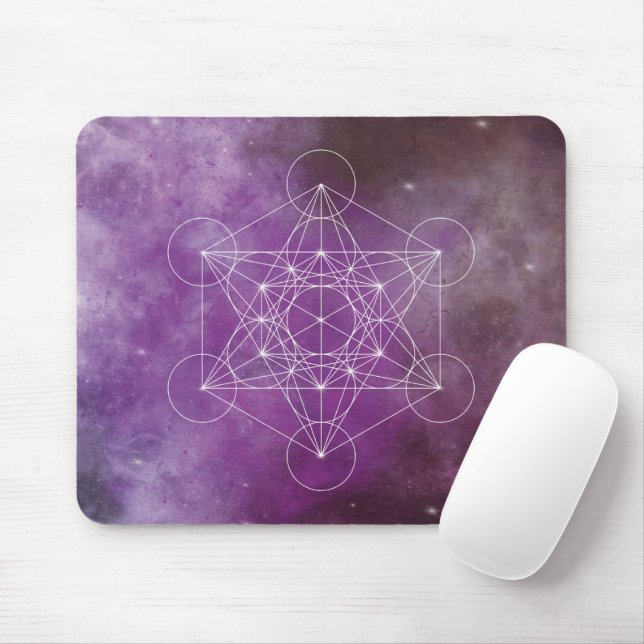 Metatron, Chakra, Zen, sakraler geometrischer, Eng Mousepad (Mit Mouse)