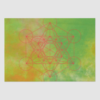 Metatron, Chakra, Zen, sakraler geometrischer, Eng Seidenpapier