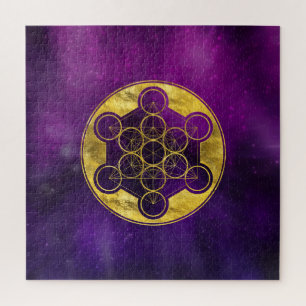 Metatron-Cube - Heilige Geometrie Puzzle