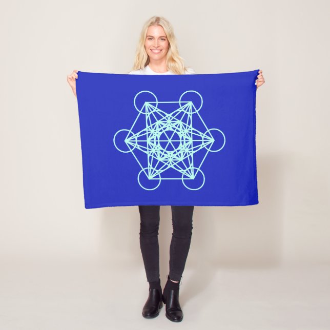 Metatron heilige Geometrie-kleine Decke (Beispiel)