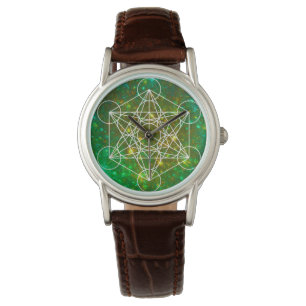 Metatron-Kubus, Heilige Geometrie, spirituelles Sy Armbanduhr