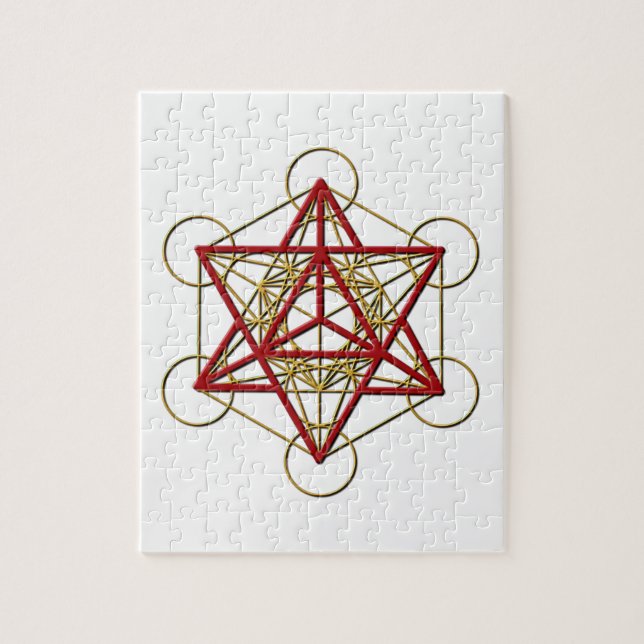 Metatron Merkaba Puzzle (Vertikal)