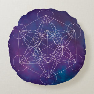 Metatron Rundes Kissen