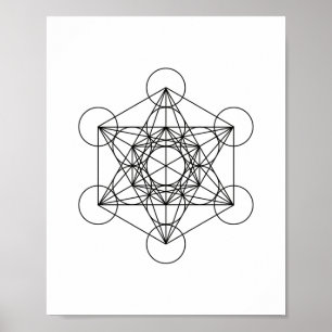 Metatron Sacred Geometry Wall Art Poster