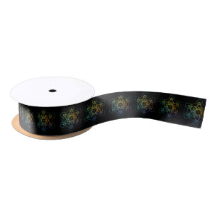Metatron Würfel-heilige Geometrie Satinband
