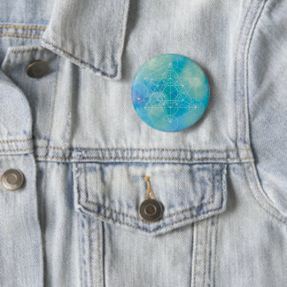 Metatrons Cube Heilige Geometrie Button