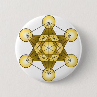 Metatrons Würfel Button
