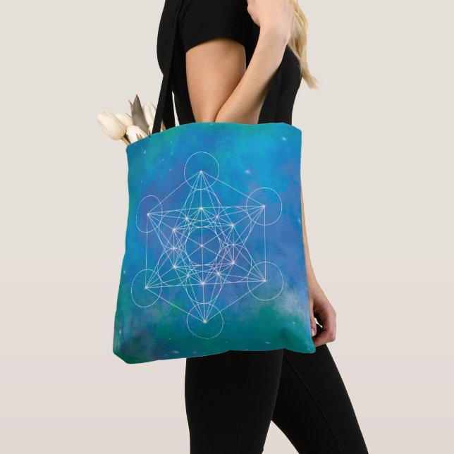 Metatrons Würfel Heilige Geometrie (Von Nahem)