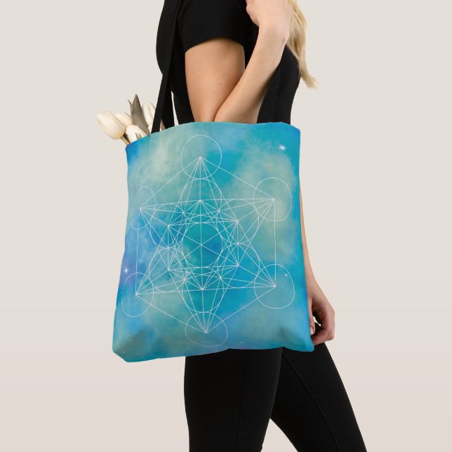 Metatrons Würfel Heilige Geometrie (Von Nahem)