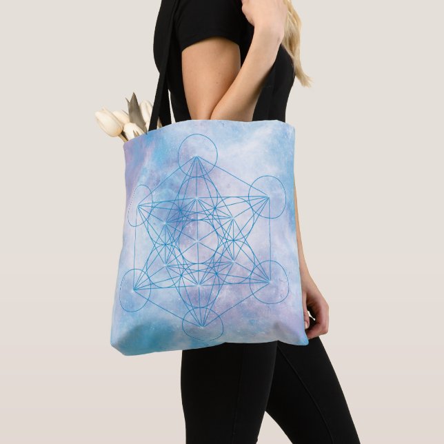 Metatrons Würfel Heilige Geometrie (Von Nahem)
