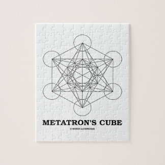 Metatrons Würfel (heilige Geometrie) Puzzle