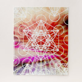 Metatrons Würfel-Raum-Puzzlespiel 520 Stücke Puzzle