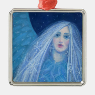 Metelitsa Snow Girl Snegurochka Weihnachtsangel Ornament Aus Metall