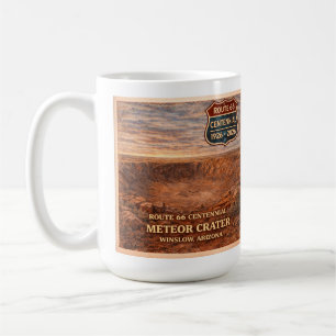 Meteor Crater Winslow Arizona 66 Kaffeetasse