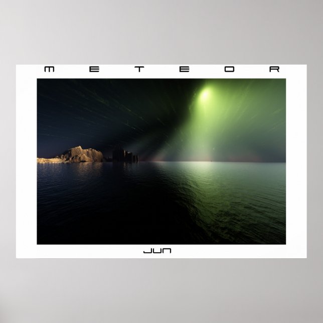 Meteor Poster (Vorne)