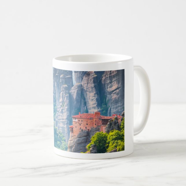 Meteora, Griechenland Kaffeetasse (VorderseiteRechts)