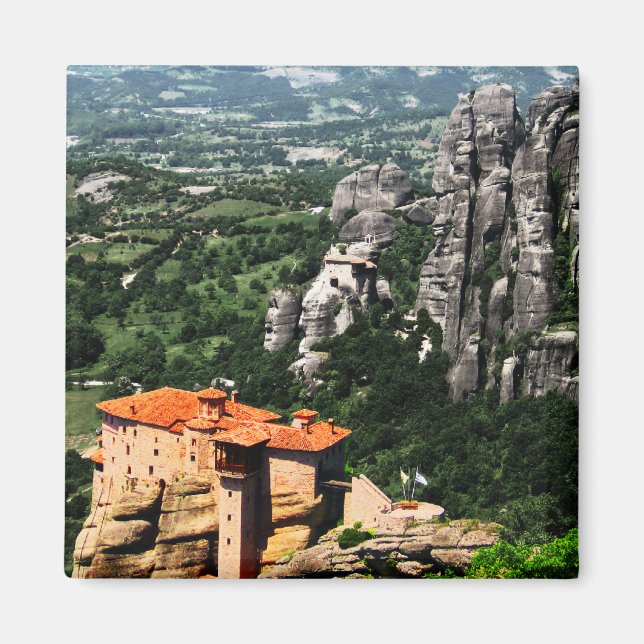 Meteora Griechenland Magnet (Vorne)