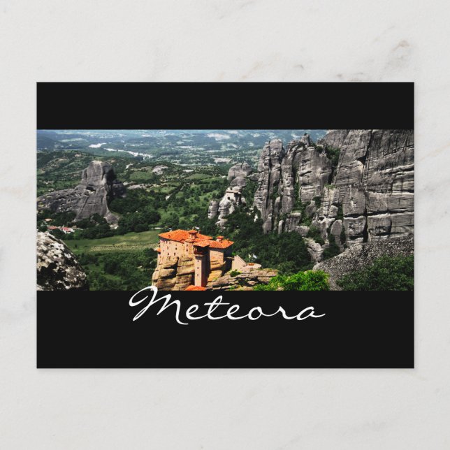 Meteora Griechenland Postkarte (Vorderseite)