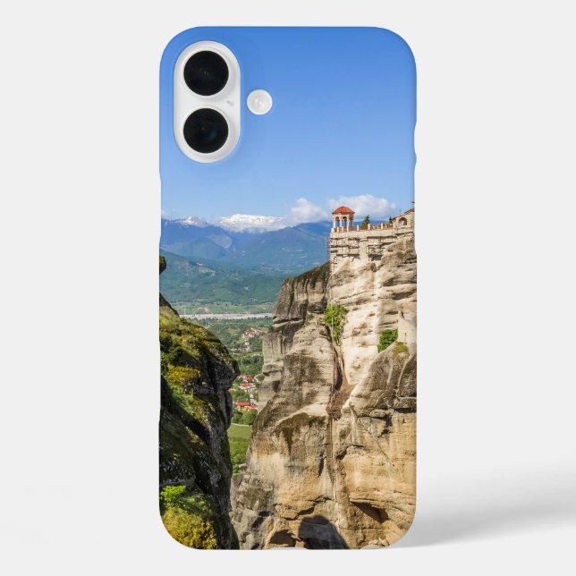 Meteora Monasteries Greece – Iconic Cliffside Rock Case-Mate iPhone Hülle (Rückseite)
