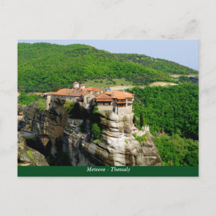 Meteora - Thessaly Postkarte