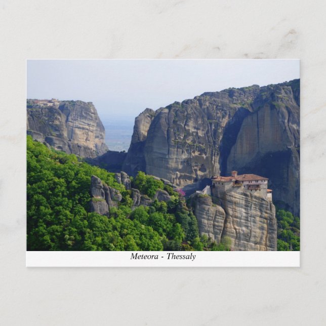 Meteora - Thessaly Postkarte (Vorderseite)