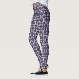 Meteorit-lila Kunst-und Handwerks-Schmetterlinge Leggings