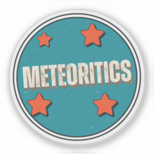 Meteoritik Aufkleber