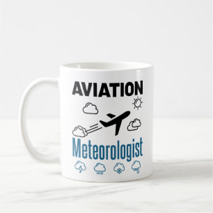 Meteorologe für Luftfahrt Kaffeetasse