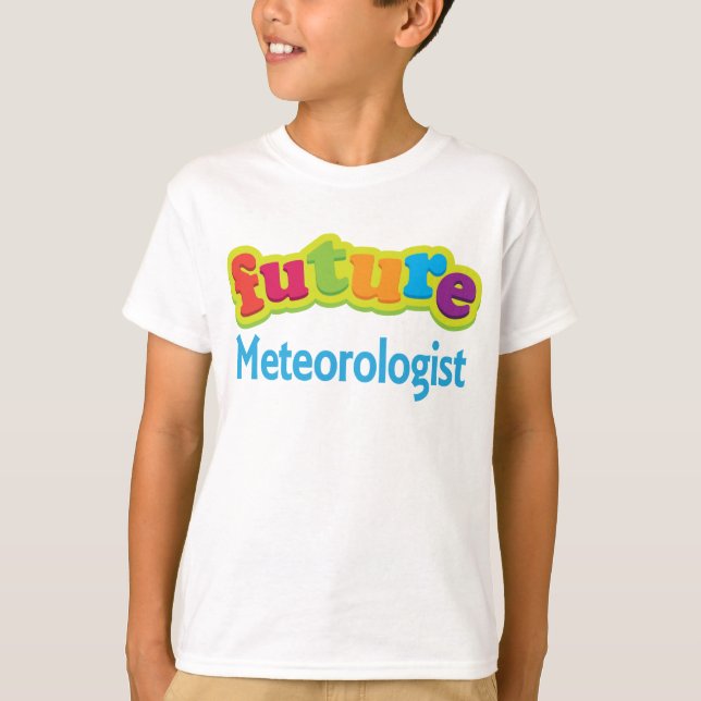 Meteorologe (Future) Säugling Baby T - Shirt (Vorderseite)