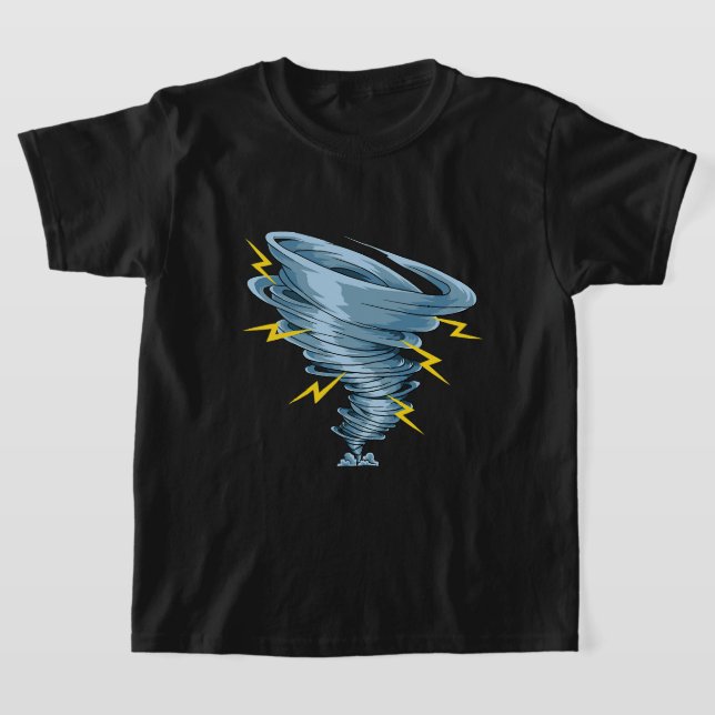 Meteorologe Tornado T-Shirt (Ablage )