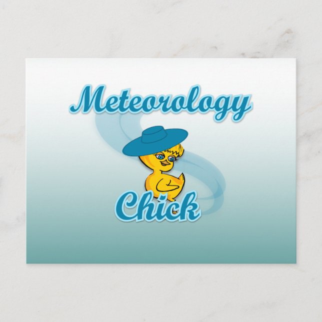 Meteorologie-Kick #3 Postkarte (Vorderseite)