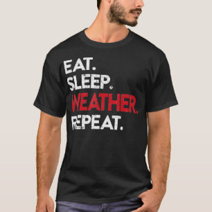 Meteorologie Wetterman Storm Chaser Tornado T-Shirt