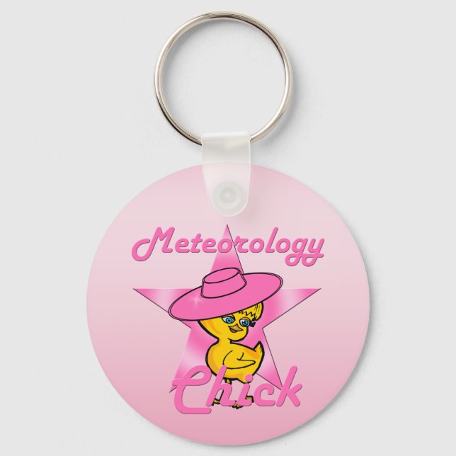 Meteorology Chick #8 Schlüsselanhänger (Vorderseite)