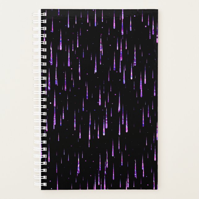 Meteorregen - lila planer (Vorderseite)