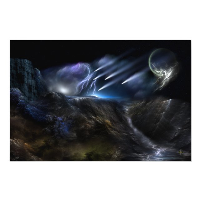 Meteors Fotodruck (Vorne)